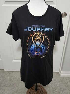 Port and Company Black Journey Freedom Tour Graphic Tee